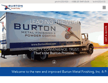Tablet Screenshot of burtonmetal.com